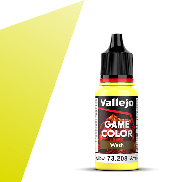 Game Color Wash: Yellow