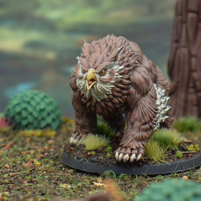 How to paint an Owlbear - A Step-by-Step Guide