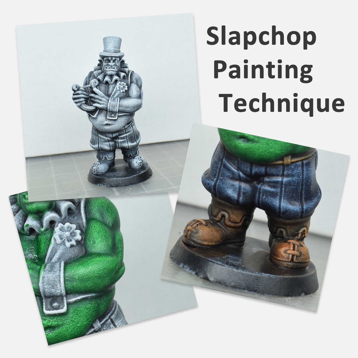 Slapchop painting: the fastest way to get your miniatures table