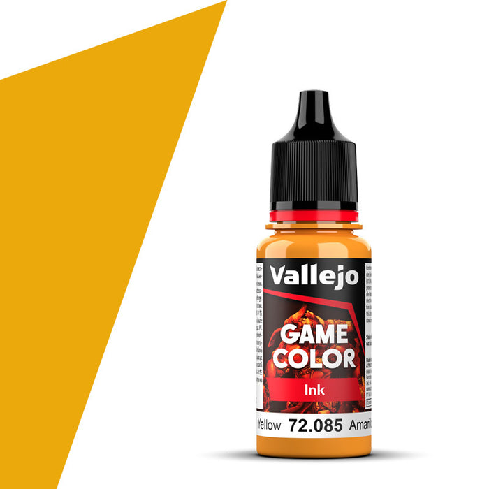 Game Color Ink: Yellow