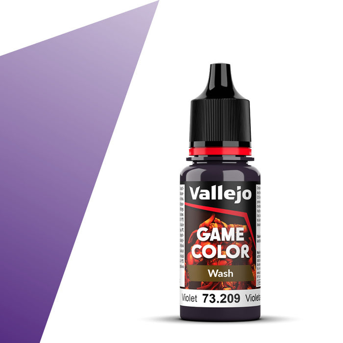 Game Color Wash: Violet