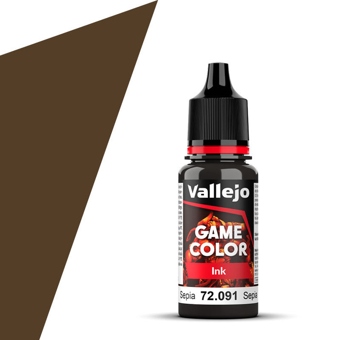 Game Color Ink: Sepia