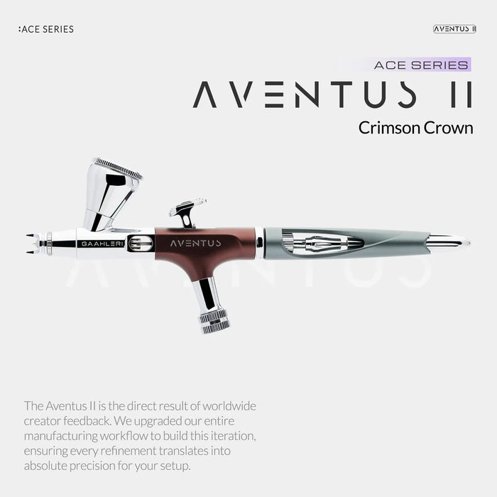 Gaahleri Aventus II Verdant Crimson Crown Airbrush