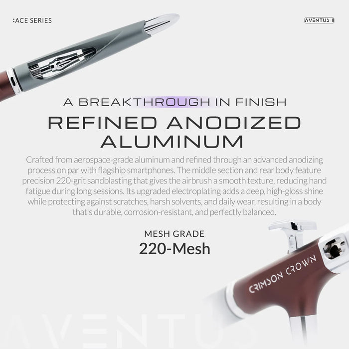 Gaahleri Aventus II Verdant Crimson Crown Airbrush