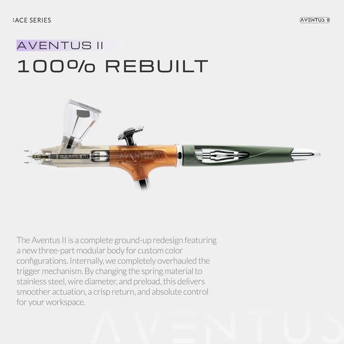 Gaahleri Aventus II Verdant Ember Airbrush