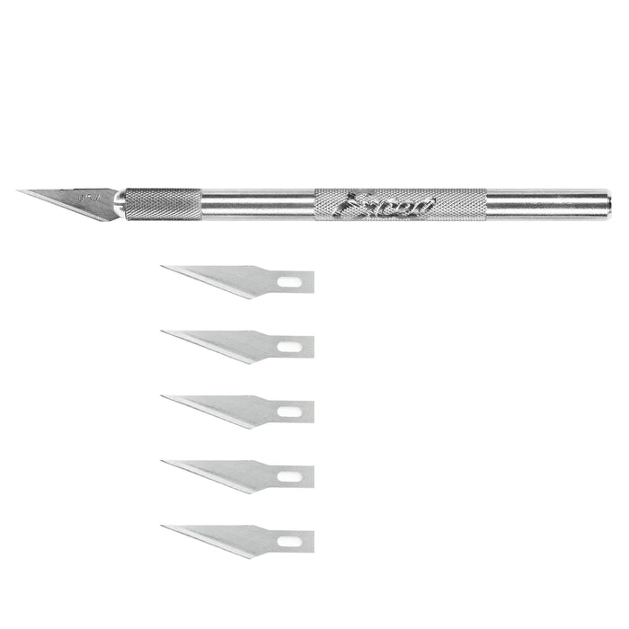 K1 Bastelmesser mit 5 feinen Klingen Nr. 11