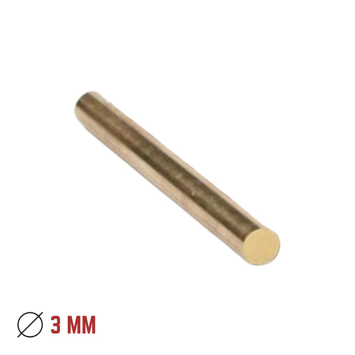 Stiftmessingstang - 3 mm x 50 mm