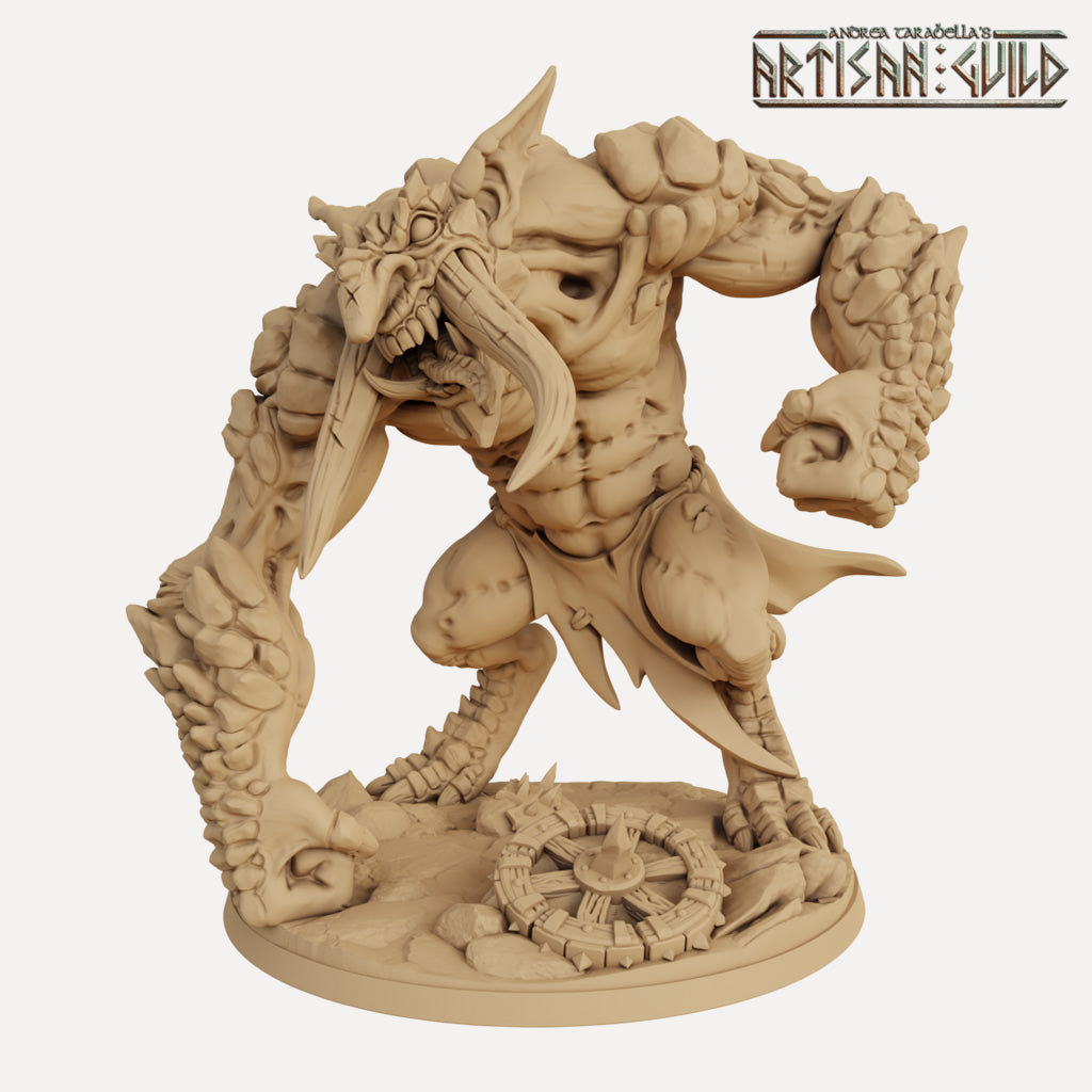 Blackrazor Troll - 3D Printed Miniature — Empire of Minis