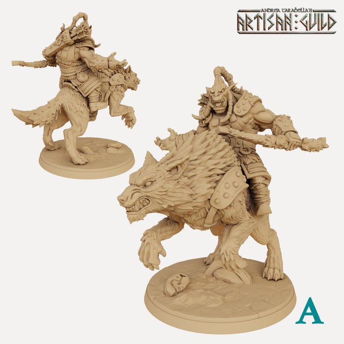 Orr'Ug Wolf Riders - 3D Printed Miniatures — Empire of Minis