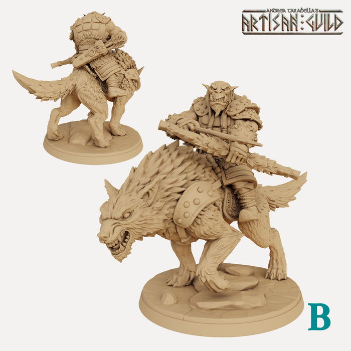 Orr'Ug Wolf Riders - 3D Printed Miniatures — Empire of Minis