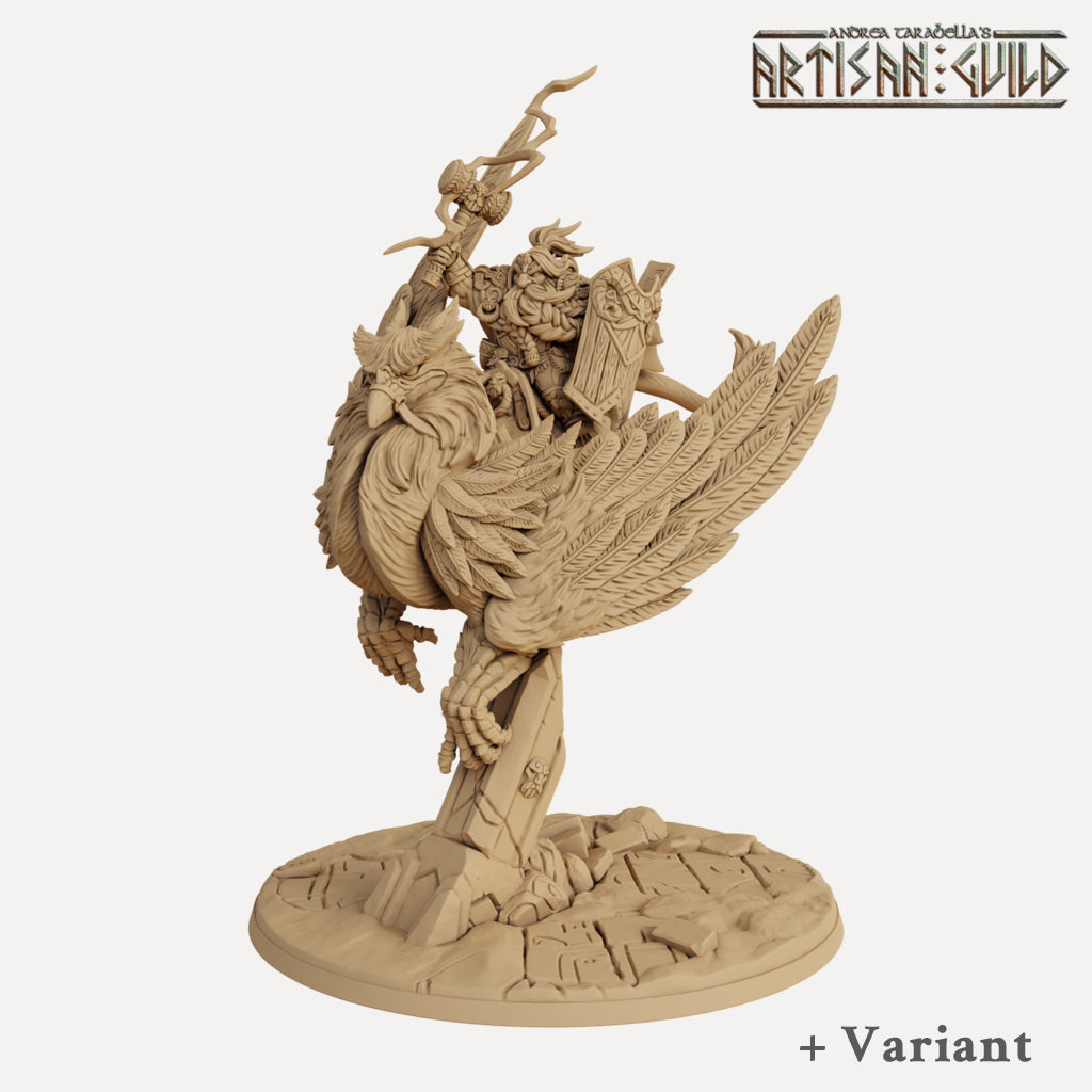 Alvar on Thrumagogg - 3D Printed Miniature — Empire of Minis