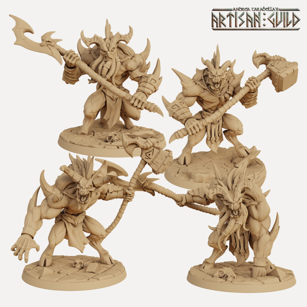 Iron Demon Mini Demon Miniatures - Empire of Minis