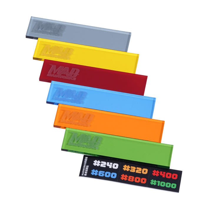 Acryl-Schleifplatten-Set – 6 Stück