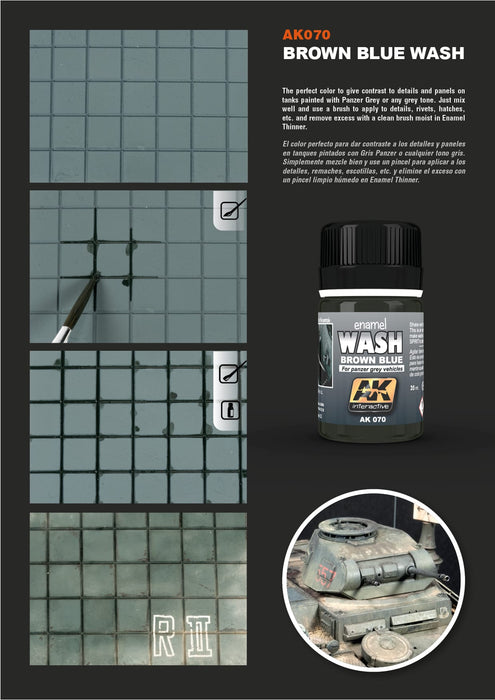 Wash for Panzer Grey - 35ml