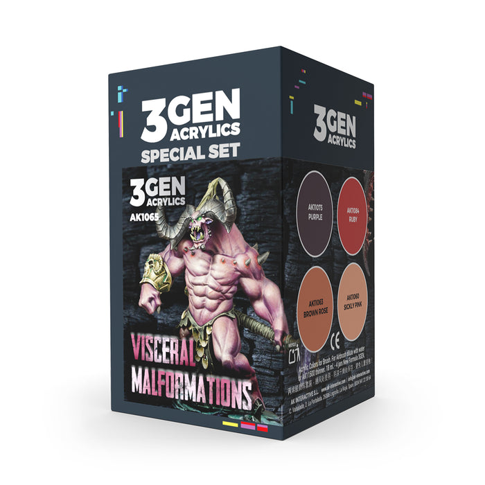 Visceral Malformations - Wargame Color Set - 4x