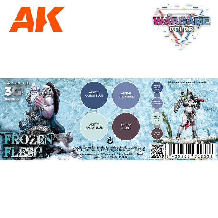 Frozen Flesh - Wargame Color Set - 4x