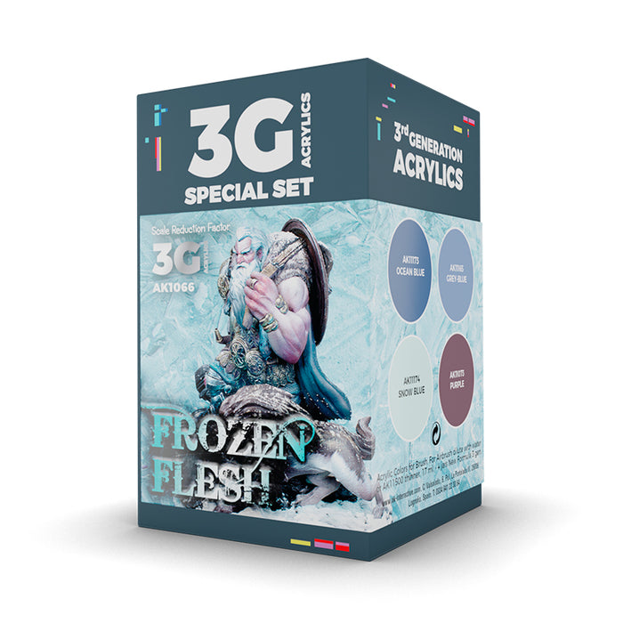 Frozen Flesh - Wargame Color Set - 4x