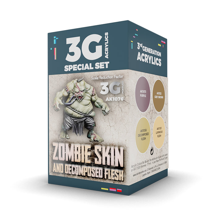 Zombie Skin - Wargame Color Set