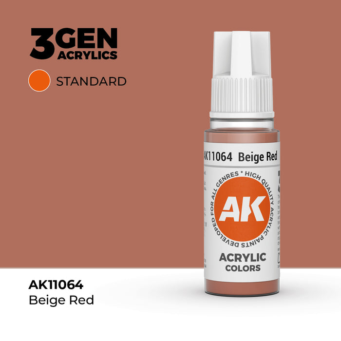 Beige Red