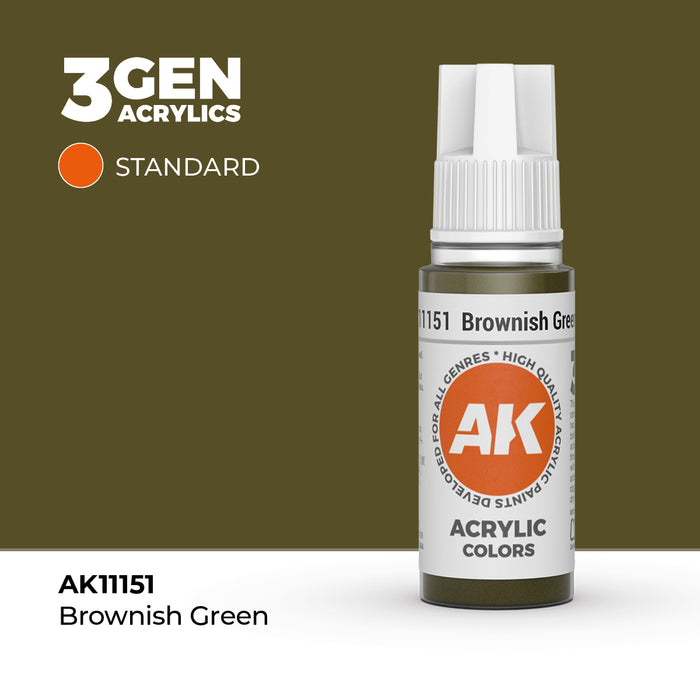 Brownish Green