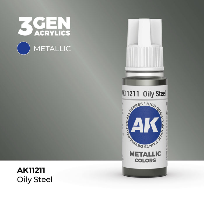 Oily Steel - Metallic