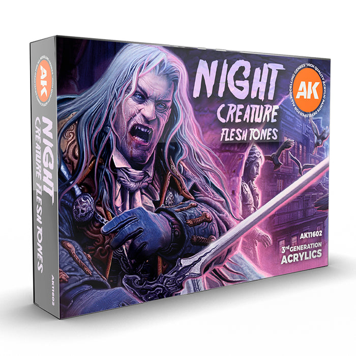 Night Creatures Flesh Tone Set - 6x