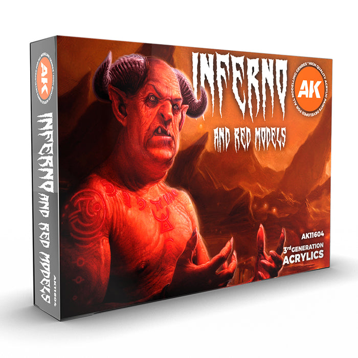 Inferno and Red Creatures Set - 6x