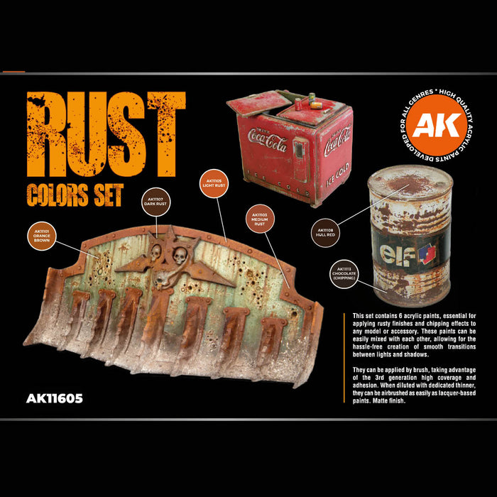 Rust and Abandoned Set - 6x