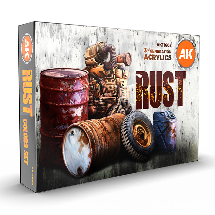 Rust and Abandoned Set - 6x