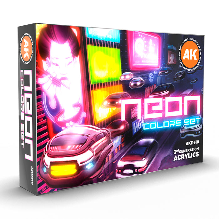 Neon Colors Set - 6x