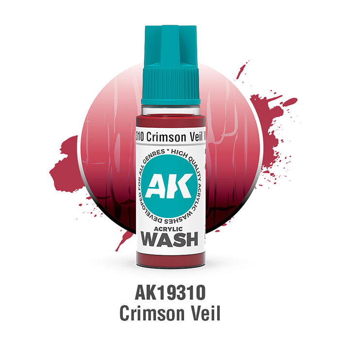 Crimson Veil - Wash