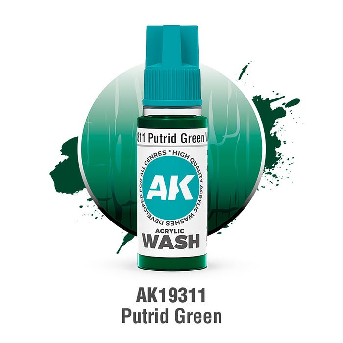 Putrid Green - Wash