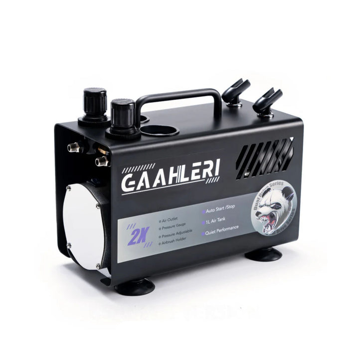 Kit compresseur d’aérographe Gaahleri Dual-Drive Series GT-918