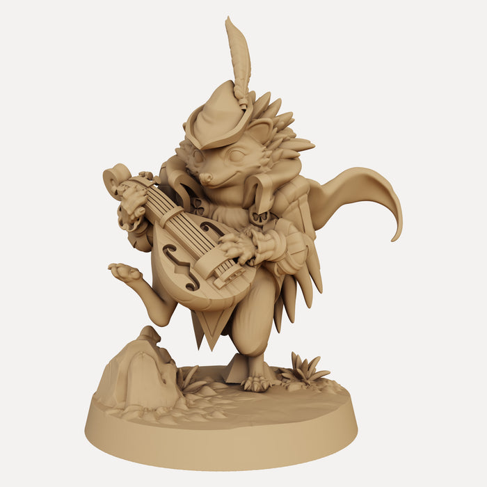 Fennick the Hedgehog Bard