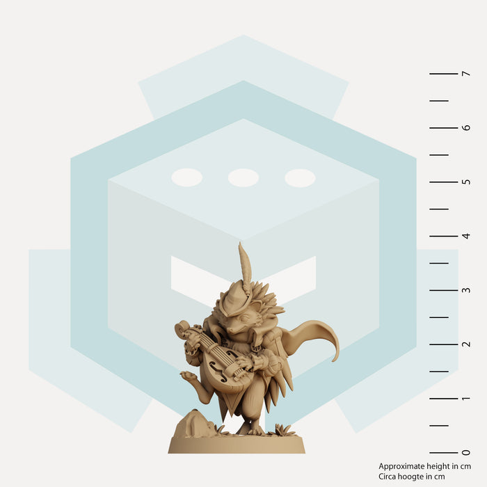 Fennick the Hedgehog Bard