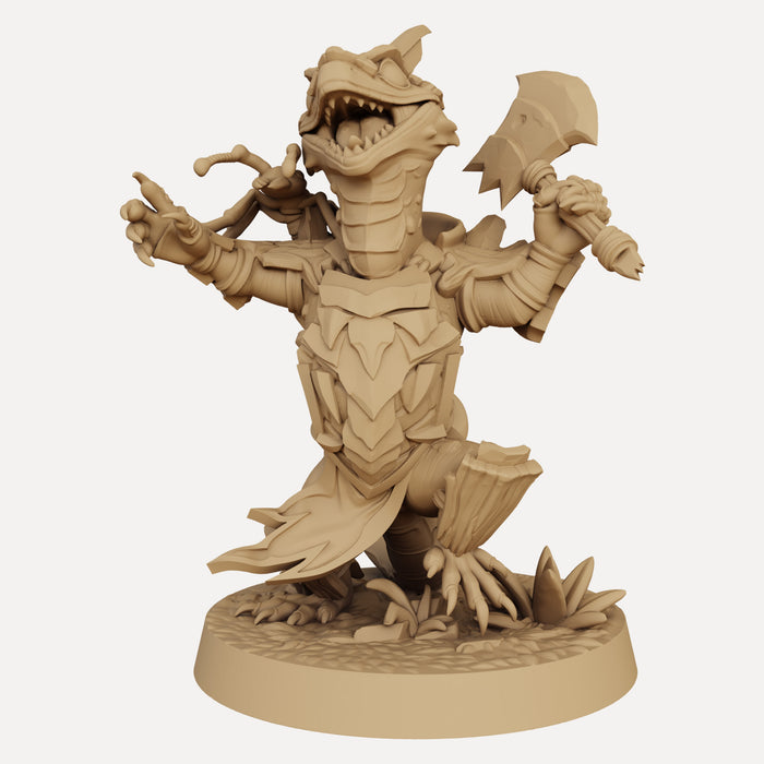 Skarb the Lizardfolk Barbarian