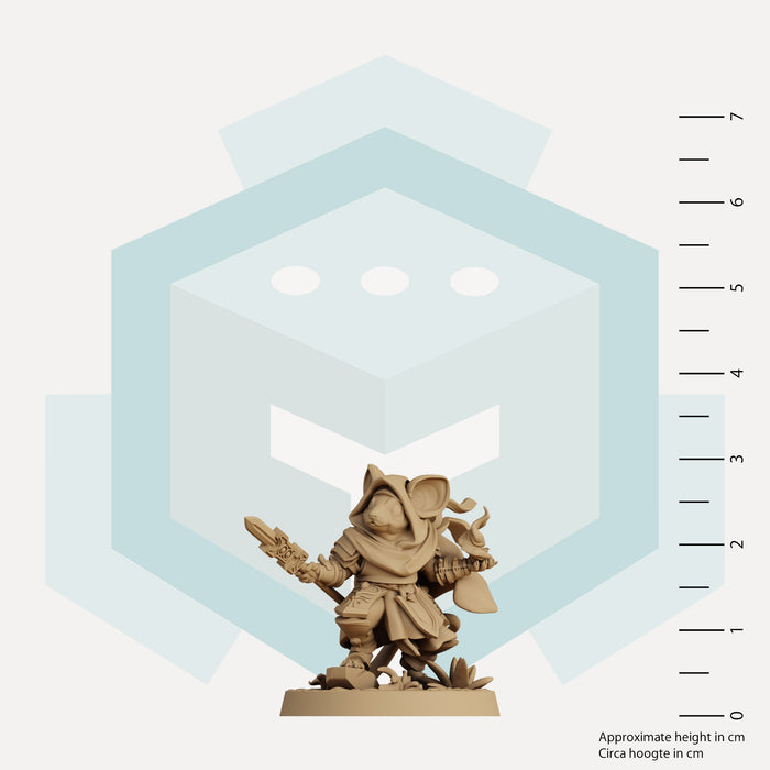 Pipkin the Mouse Cleric