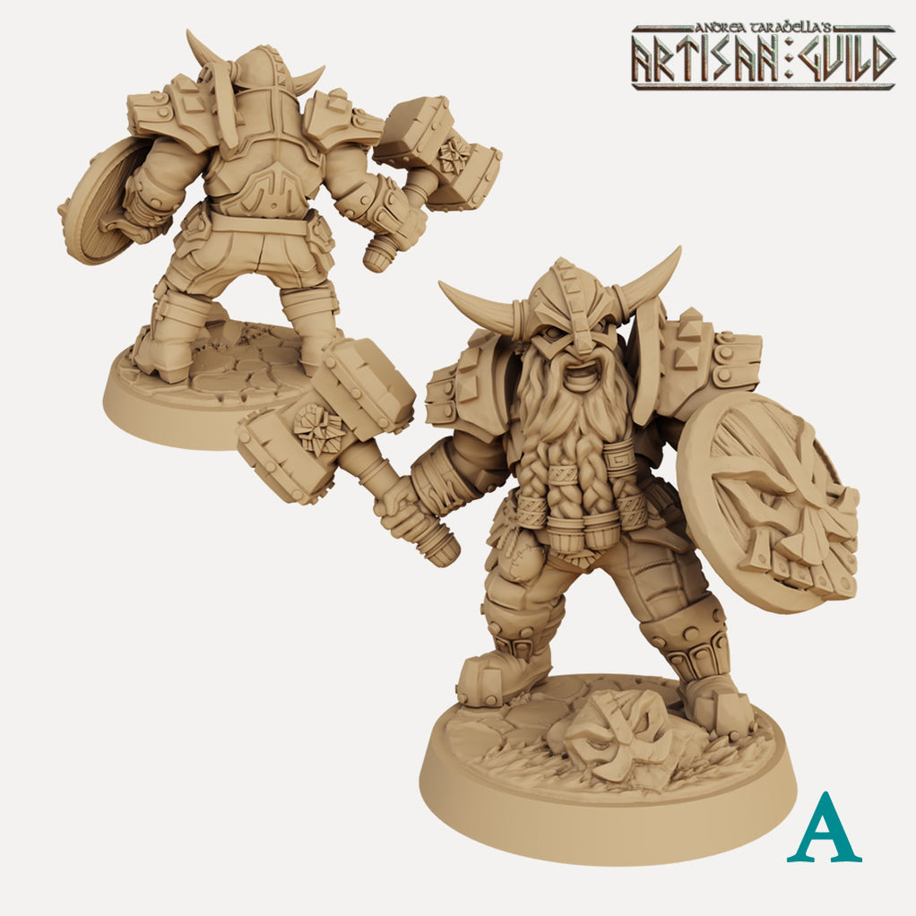 Dwarven Defenders - 3D Printed Miniatures — Empire of Minis