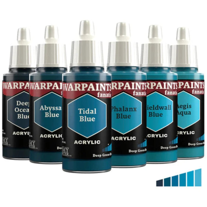 Warpaints Fanatic - Flexibele Triade: Diep Groen-Blauw