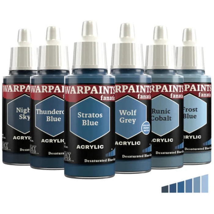 Warpaints Fanatic - Flexible Triad: Desaturated Blue-Greys