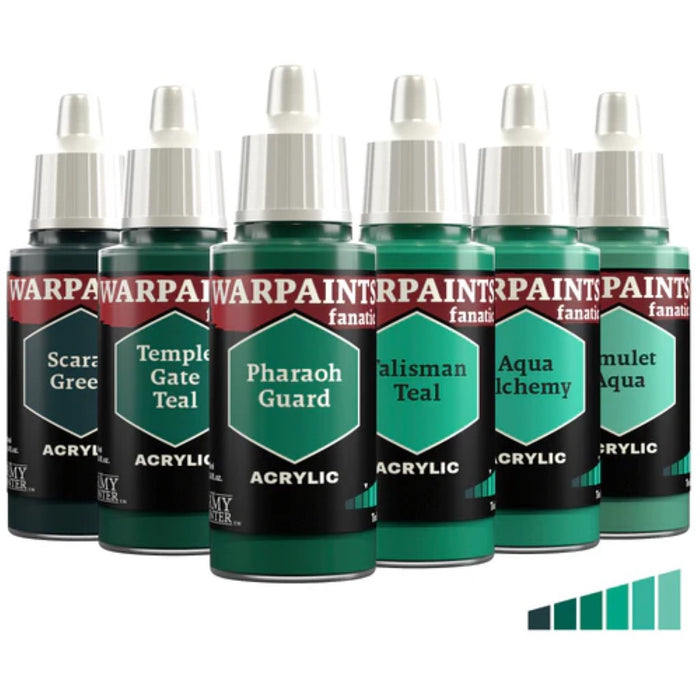 Warpaints Fanatic - Flexibele Triade: Blauwgroen