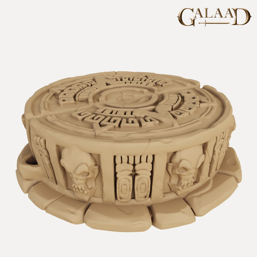 Aztec Blood Altar - 3D Printed Miniature — Empire of Minis