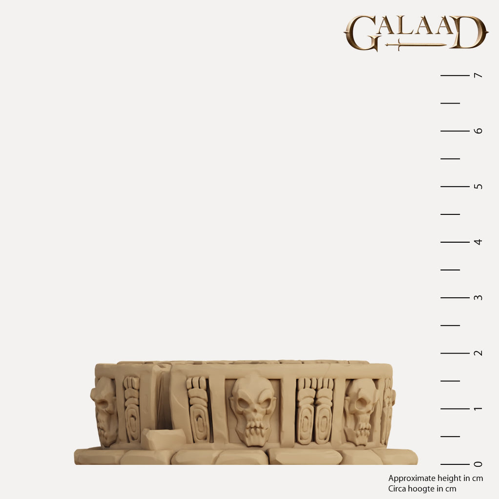 Aztec Blood Altar - 3D Printed Miniature — Empire of Minis