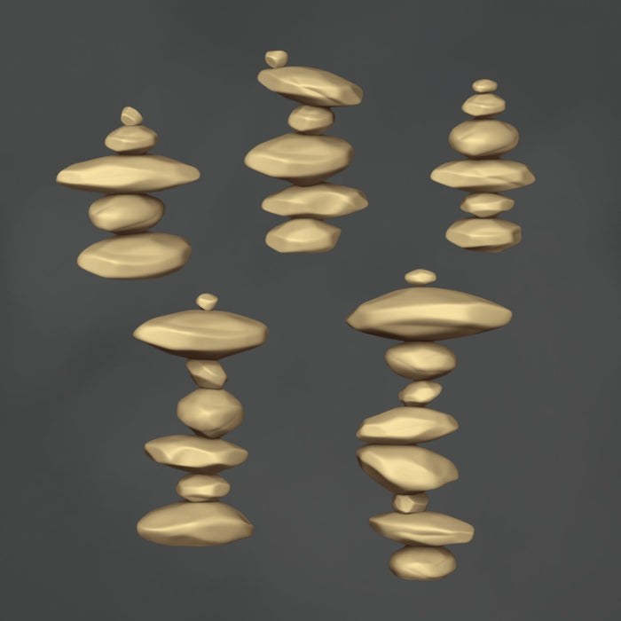 Balancerende Stenen - 10x