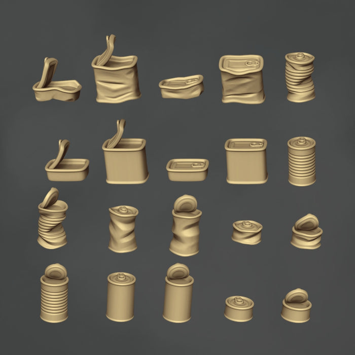 Food Cans - 20x