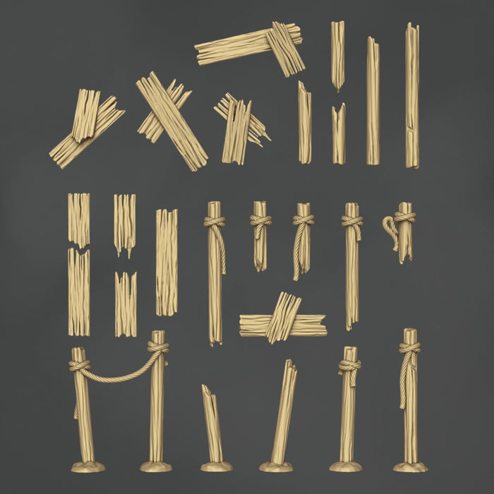 Broken Planks and Poles - 25x