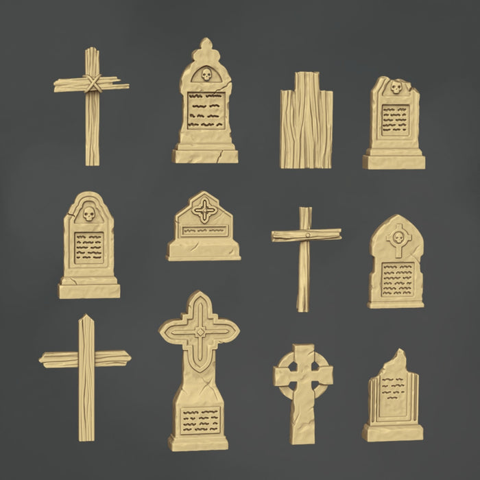 Grave Markers - 12x
