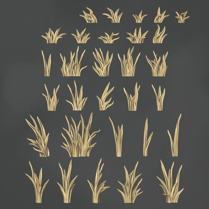 Grass Tufts - 30x