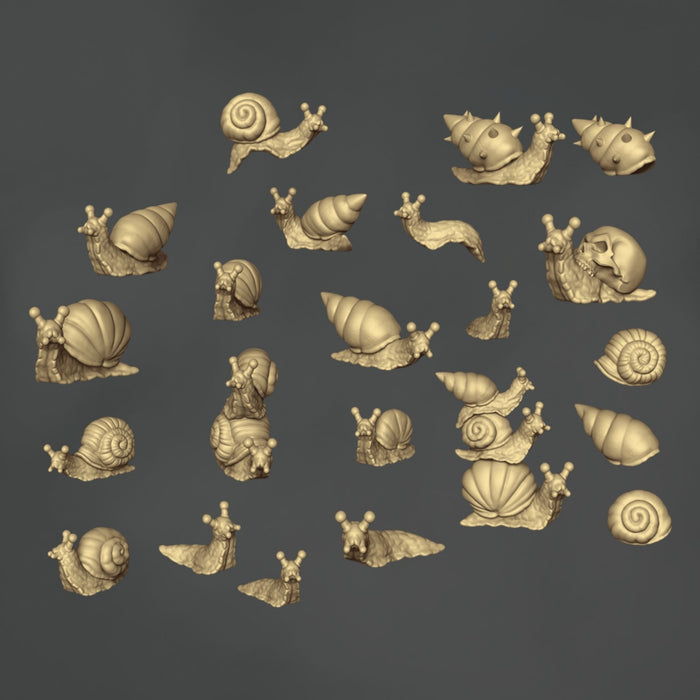 Snails - 22x