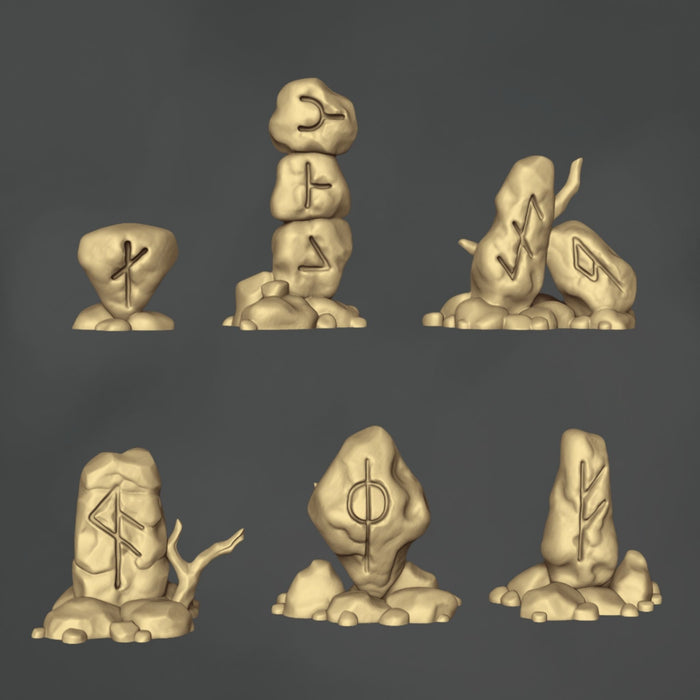 Rune Stones - 12x